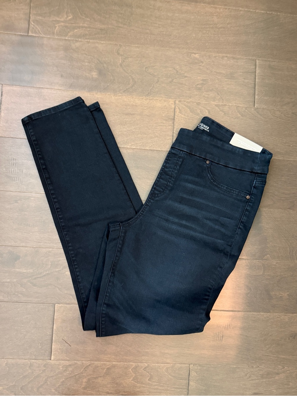 NWT Chico's Dark Blue Wash Denim Jeggings Size 10 Chicos 1.5 Brand New!